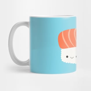 Happy salmon nigiri kawaii sushi Mug